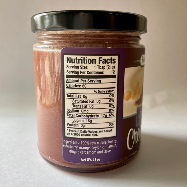 Elderberry Creamed Honey