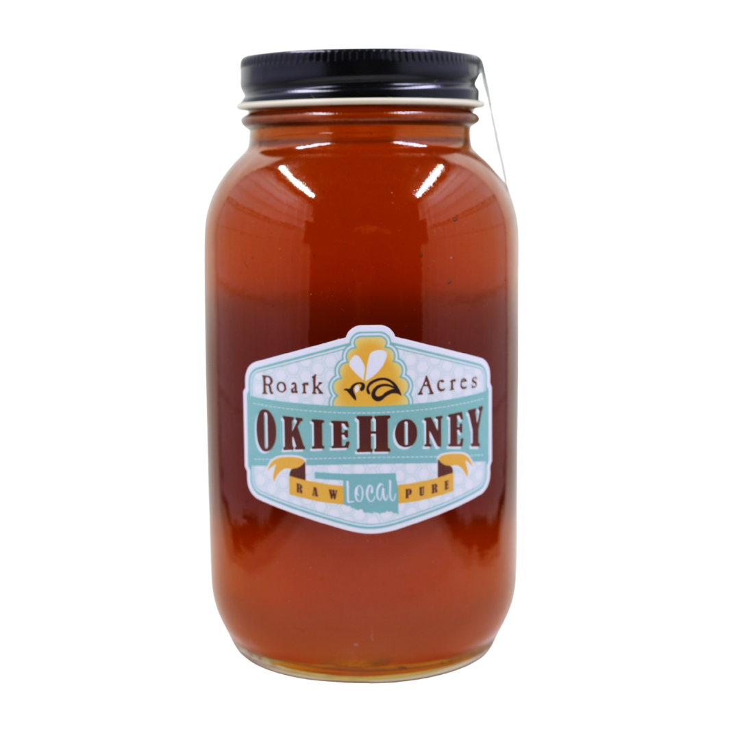 Okie Honey - Quart Jar (LOCAL PICK-UP ONLY) – Roark Acres Honey Farms