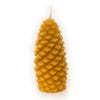 Pinecone Beeswax Candles.
