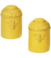 Ceramic Bee Salt & Pepper Shaker Sets.