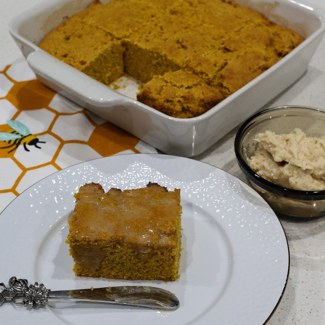 The Perfect Fall Pumpkin Spice Cornbread