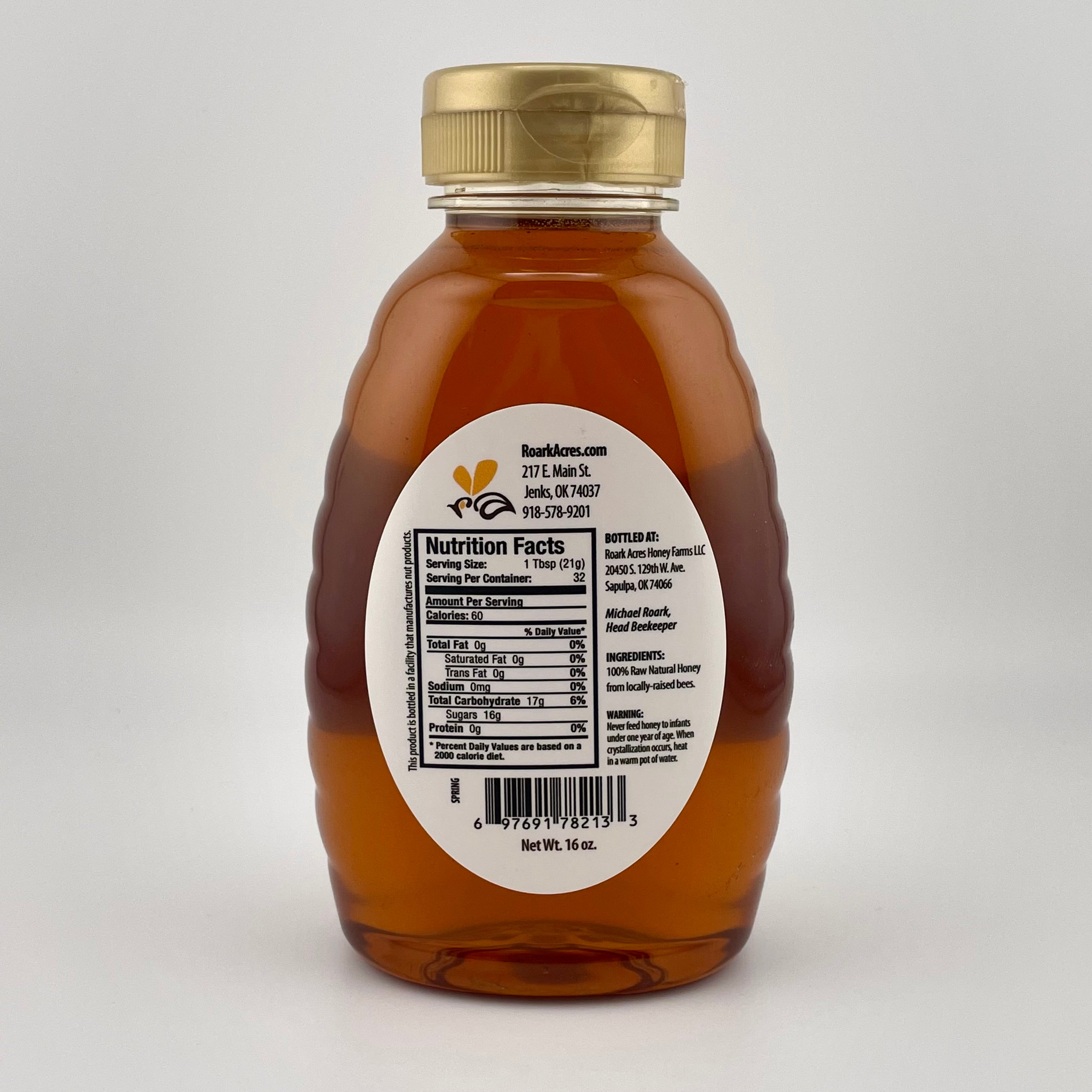 Okie Honey - 1lb Squeeze Bottle