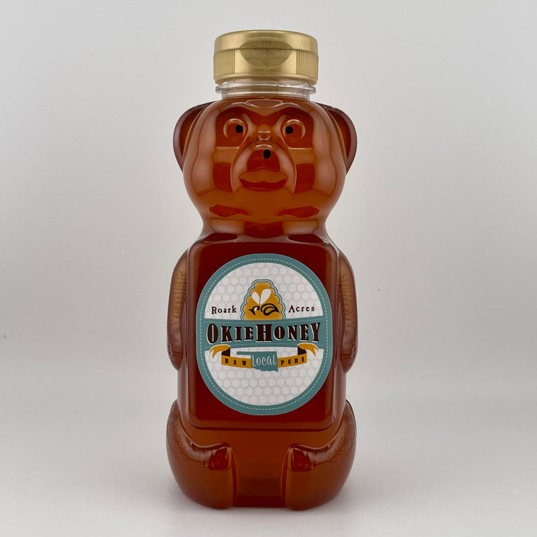 Okie Honey ~ Spring Harvest ~ Plastic Bear Squeeze Bottle