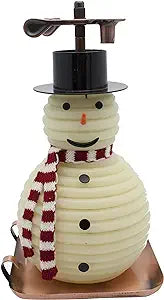 Candle By The Hour - 100-Hr Snowman (Vanilla Scented Beeswax)