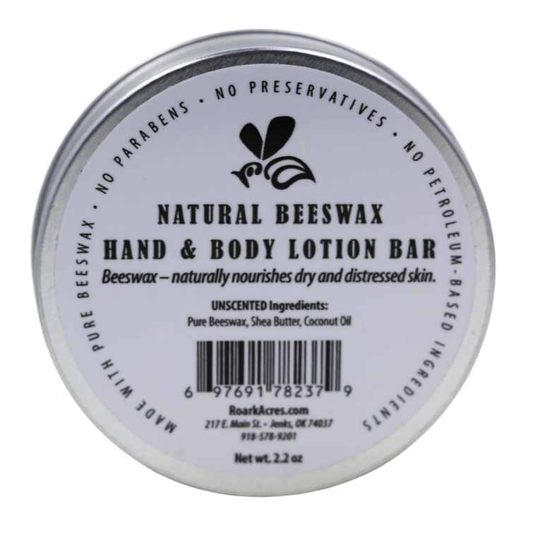 Pure Beeswax Lotion Bar