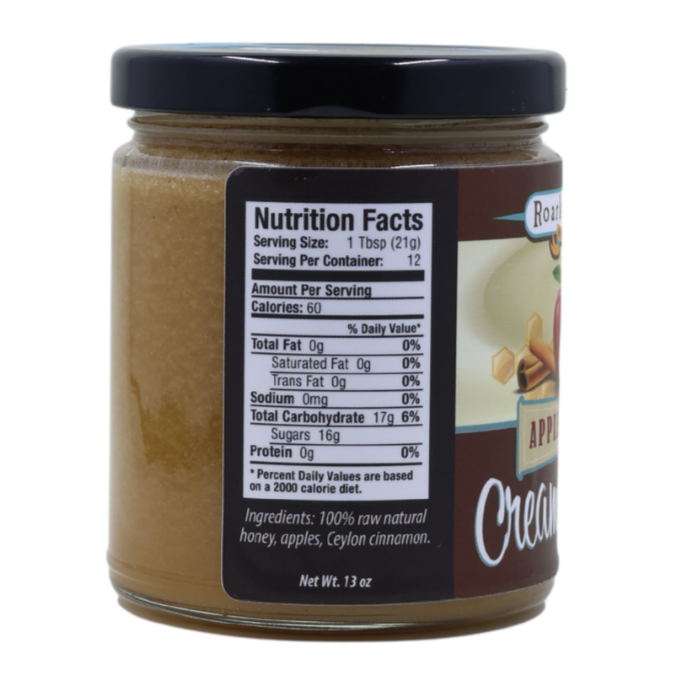 Apple Cinnamon Creamed Honey (Seasonal)