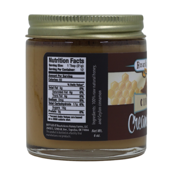 Cinnamon Creamed Honey
