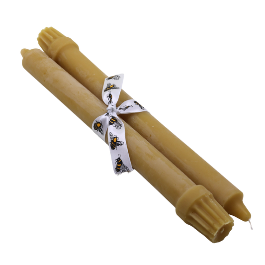 Colonial Taper Beeswax Candle (10")