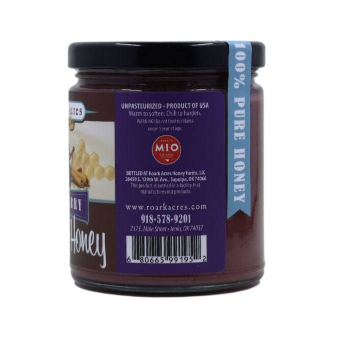 Elderberry Creamed Honey