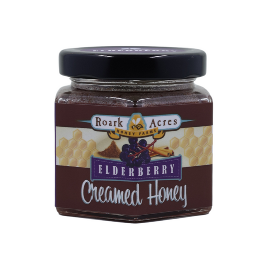 Elderberry Creamed Honey
