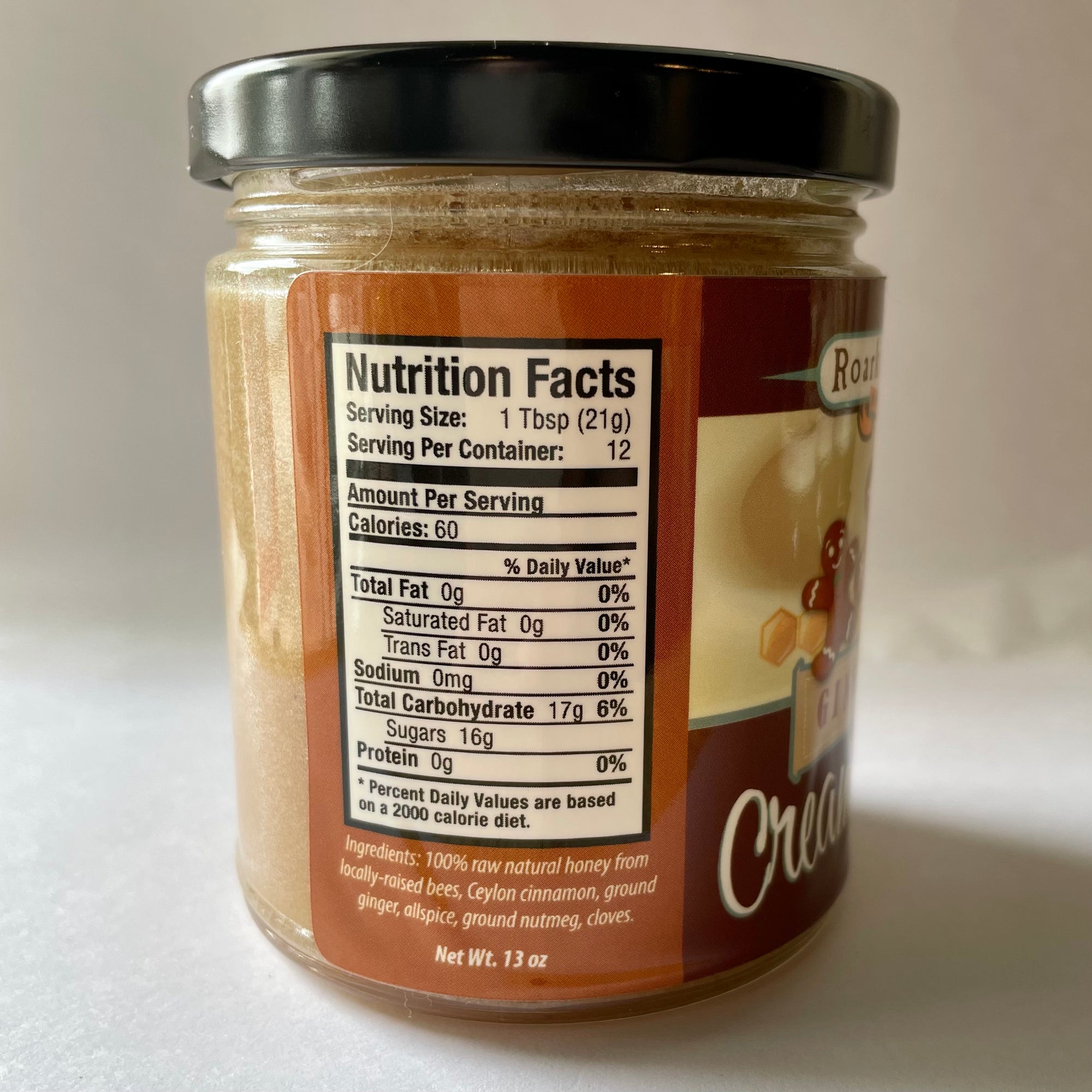 Gingerbread Creamed Honey (Fall Seasonal)