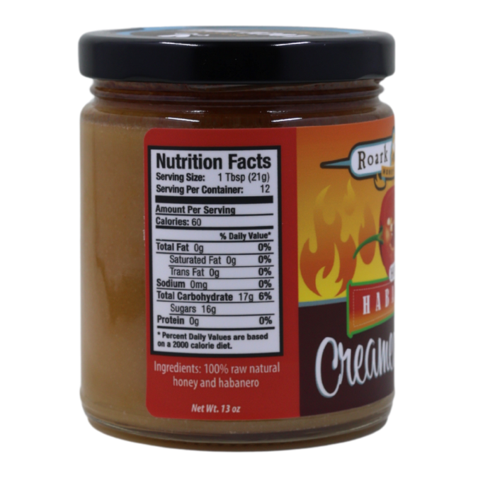 Habanero Creamed Honey (HOT)