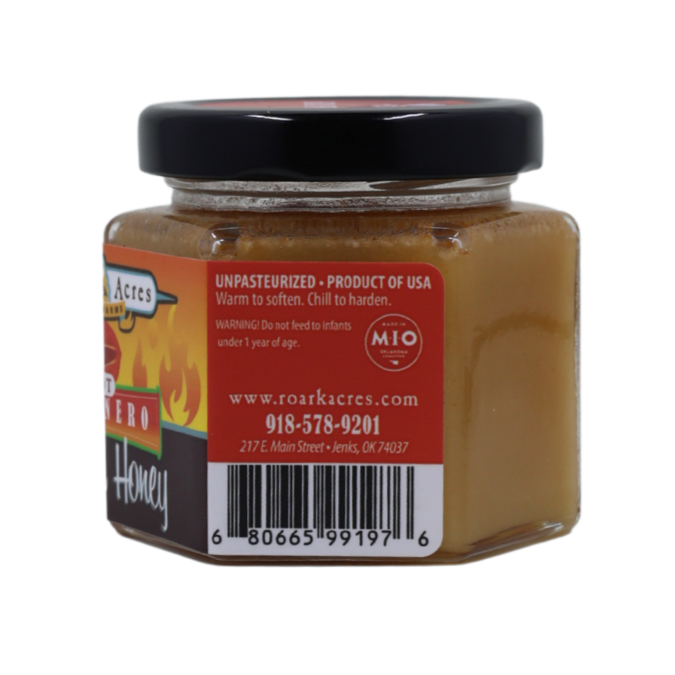 Habanero Creamed Honey (HOT)