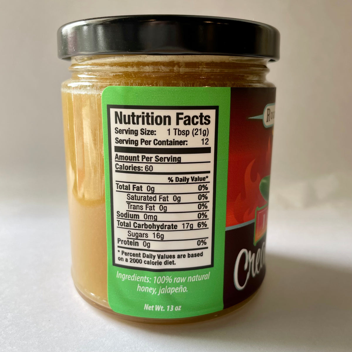 Jalapeño (Sweet Heat) Creamed Honey (Mild)