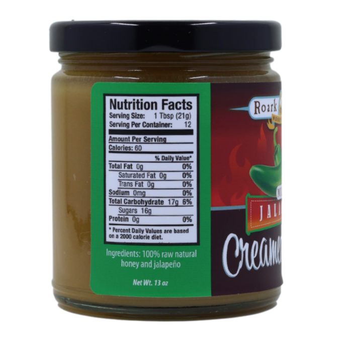Jalapeño Creamed Honey (Mild)