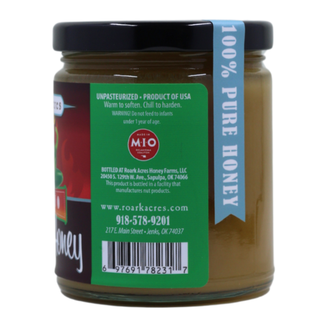 Jalapeño Creamed Honey (Mild) – Roark Acres Honey Farms