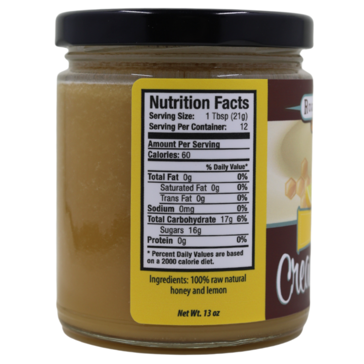 NEW! Lemon Creamed Honey