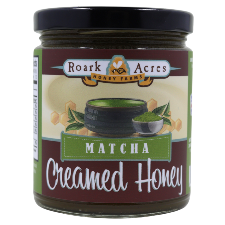 NEW! Matcha Creamed Honey