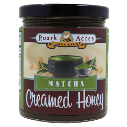NEW! Matcha Creamed Honey