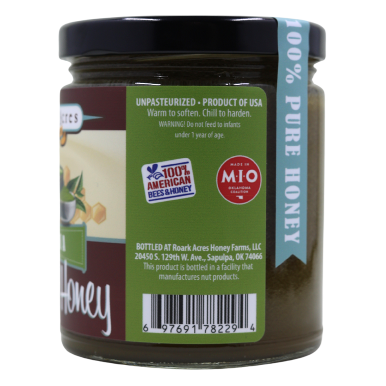 NEW! Matcha Creamed Honey