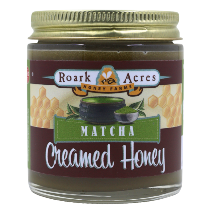 NEW! Matcha Creamed Honey
