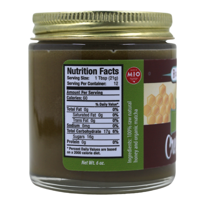 NEW! Matcha Creamed Honey