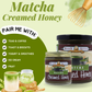Matcha Creamed Honey
