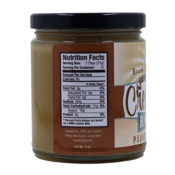 Peanut Butter Creamed Honey