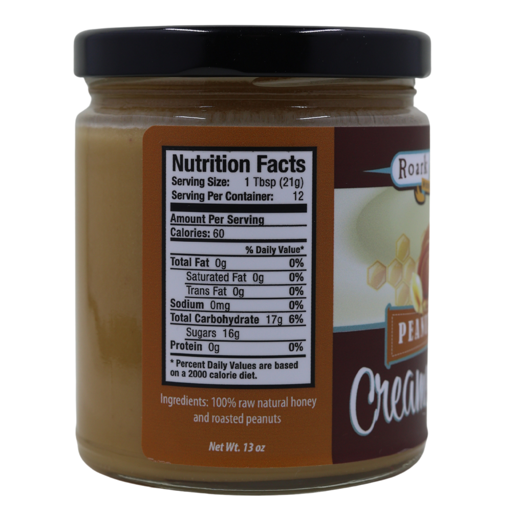 Peanut Butter Creamed Honey