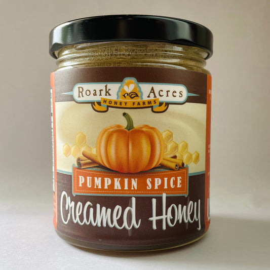 Pumpkin Spice Creamed Honey (Fall Seasonal)