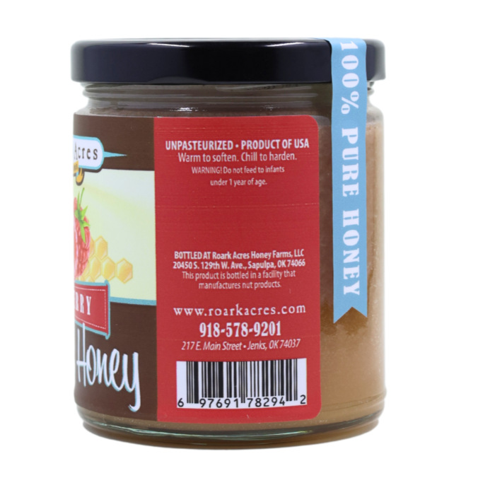 Raspberry Creamed Honey