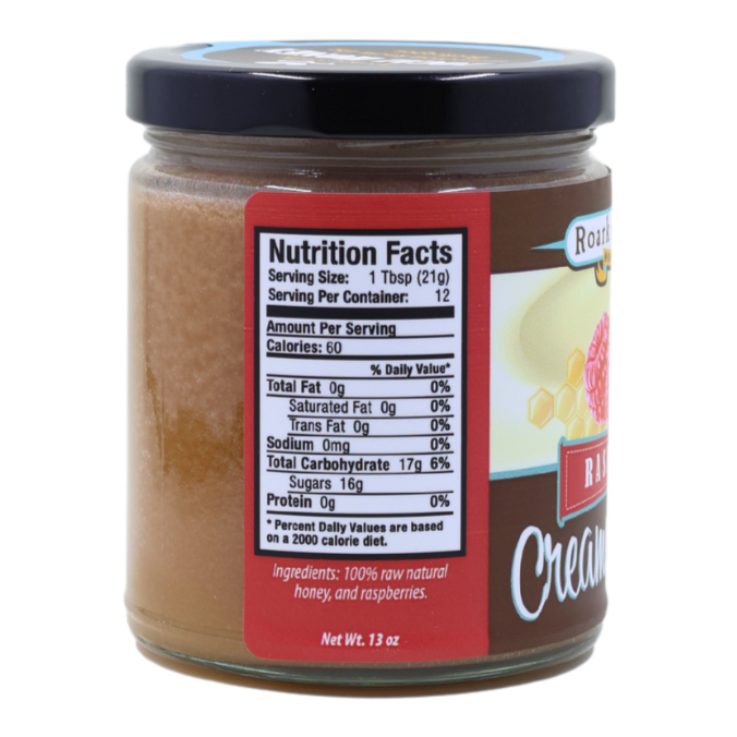 Raspberry Creamed Honey