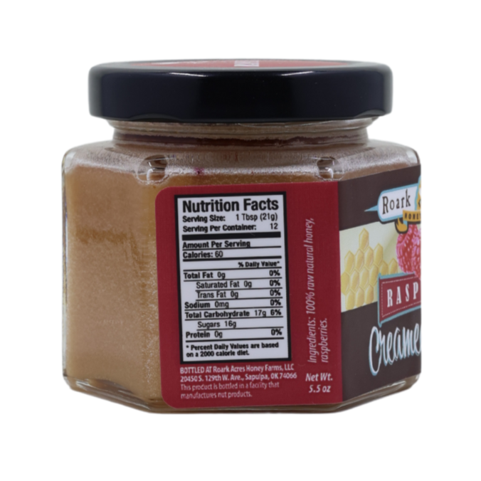 Raspberry Creamed Honey