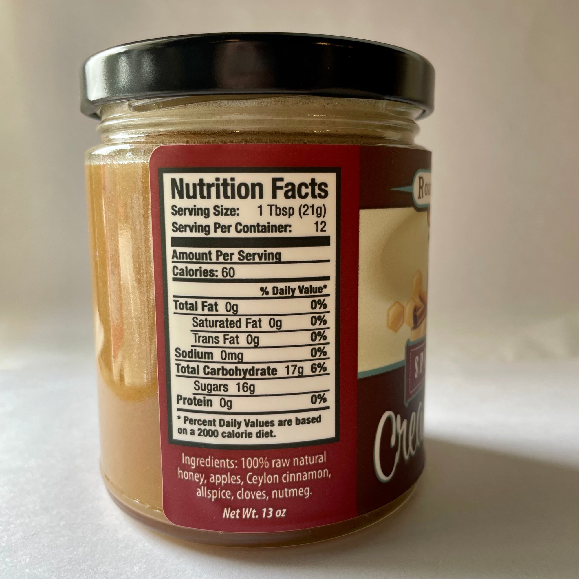 Spiced Apple Creamed Honey (Fall Seasonal)