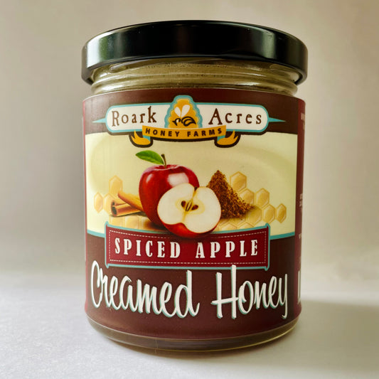 Spiced Apple Creamed Honey (Fall Seasonal)