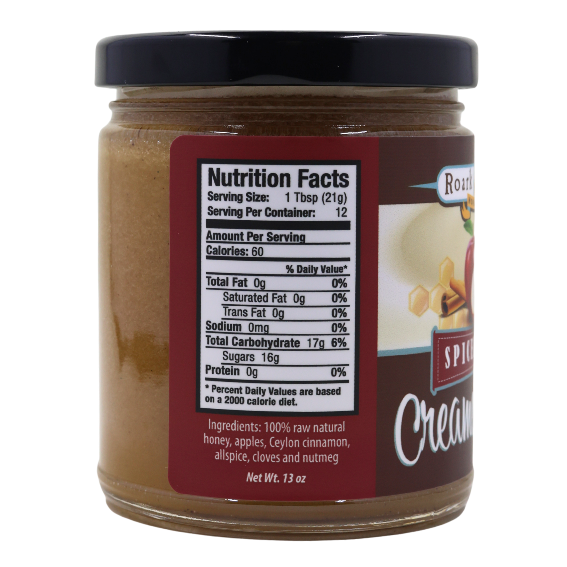 Spiced Apple Creamed Honey (Fall Seasonal)