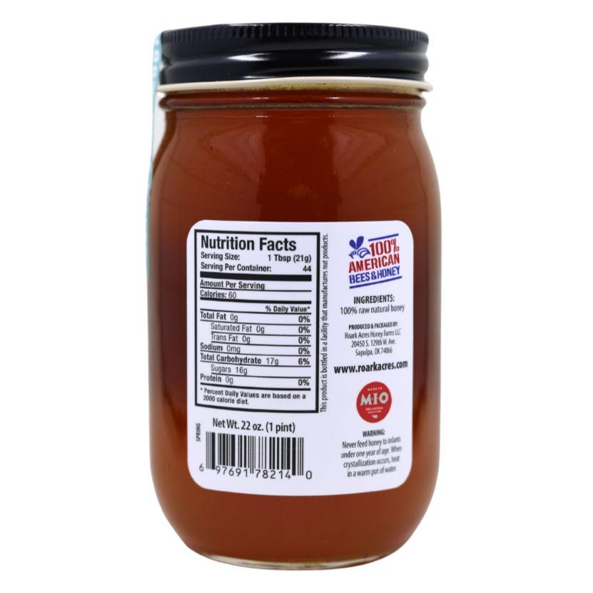 Okie Honey - Glass Mason Jars