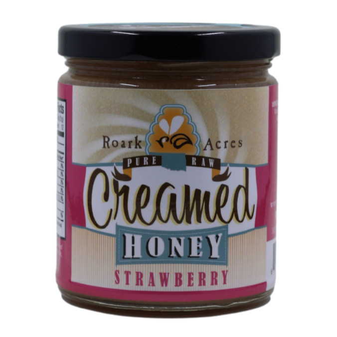 Strawberry Creamed Honey