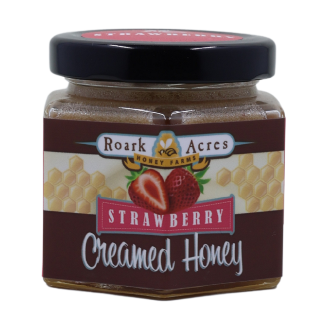 Strawberry Creamed Honey