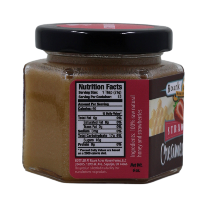 Strawberry Creamed Honey