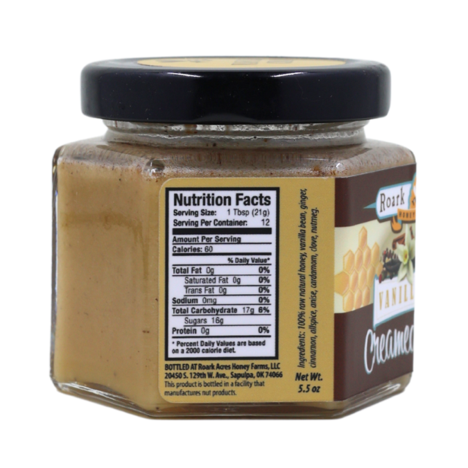 Vanilla Chai Creamed Honey