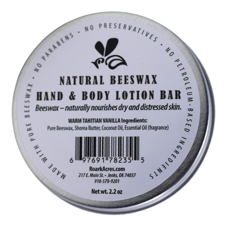 Pure Beeswax Lotion Bar