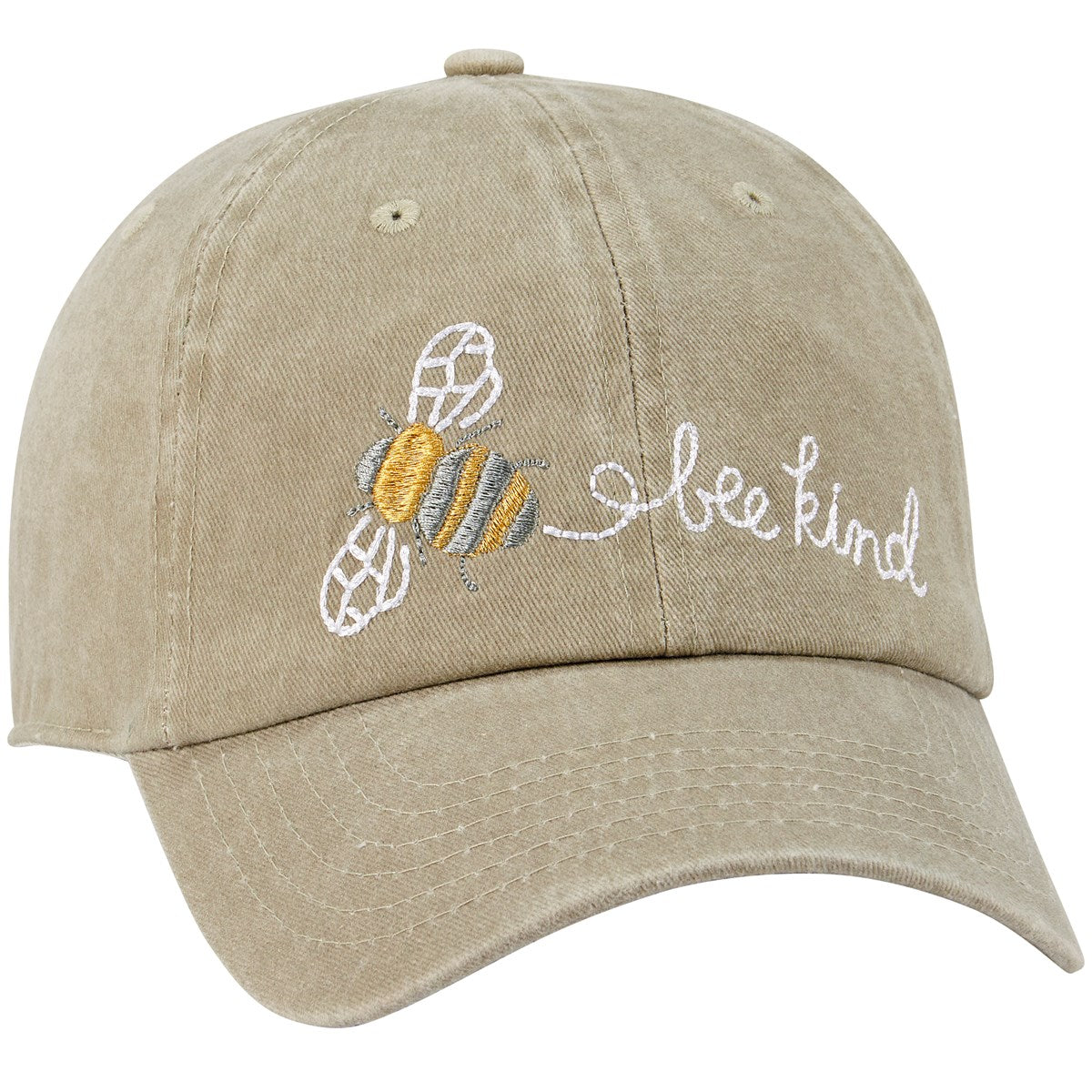 Grey Bee Kind Hat