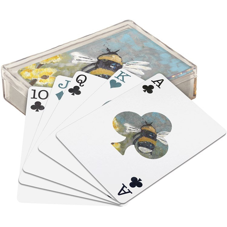 Bee Painting Playing Cards