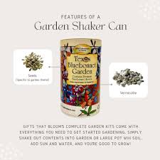 Garden Seed Shakers & Grow Cans
