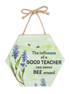 Bee & Teacher Sign Ornaments