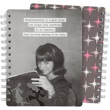 Procrastination Spiral notebook