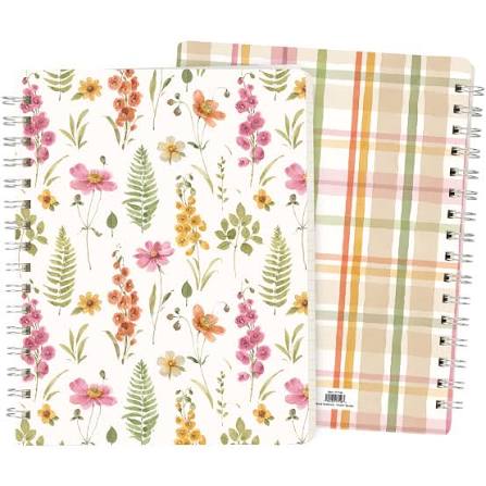 Flower Garden Spiral Notebook