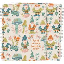 Garden Gnome Spiral Notebook