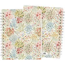 Floral Spiral Notebook